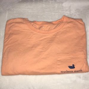 Orange Southern Marsh T-shirt Large